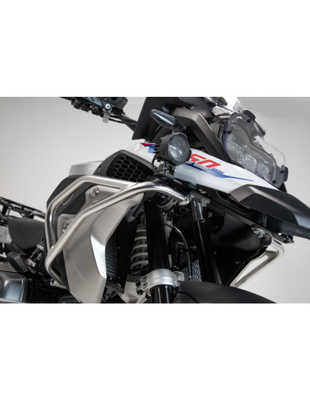 Pare Carters haut à monter sur pare carter bas SW-MOTECH BMW R 1200 GS - Rallye 2016-2018 - R 1250 GS 2018 - Rallye 2021 Gris