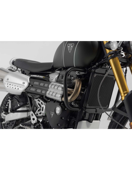 Pare Carters SW-MOTECH TRIUMPH Scrambler 1200 XC/XE 2021 Noir