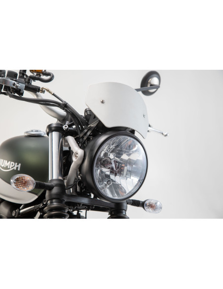 Saute-vent SW-MOTECH TRIUMPH Street Scrambler 2016-2018 Gris