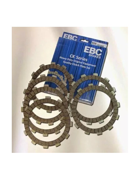 Disques d'embrayage garnis EBC - GAS GAS 200 EC/SM 250 EC/MC/SM 300 EC/SM 400 EC 450 FSE