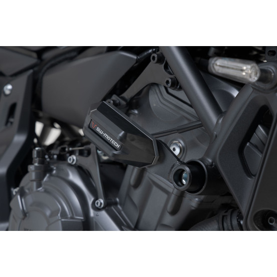 Kit tampons de protection SW-MOTECH YAMAHA MT-07 2014-2020 - MT-07 Tracer 2016-2021 Noir