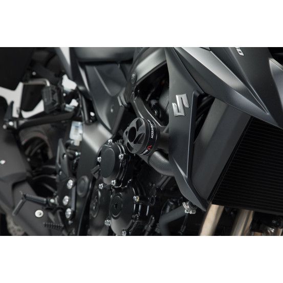 Kit tampons de protection SW-MOTECH YAMAHA MT-03 ABS 2016-2017 - SUZUKI GSX-S 750