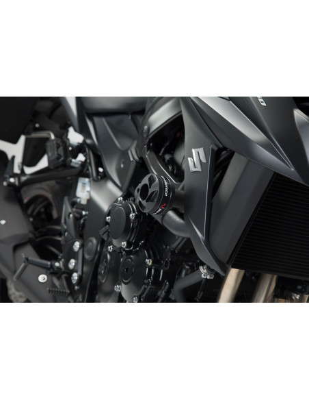 Kit tampons de protection SW-MOTECH YAMAHA MT-03 ABS 2016-2017 - SUZUKI GSX-S 750