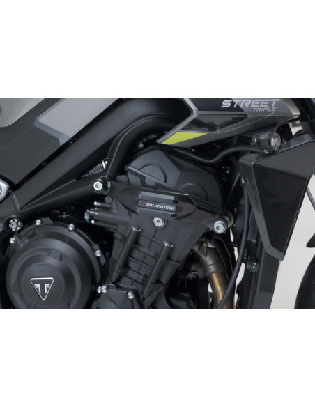 Kit tampons de protection SW-MOTECH TRIUMPH 675 Street Triple S A2 - R - 765 Street Triple R/RS/S
