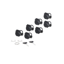Kit de 7 serrures SW-MOTECH pour Top case/valises TRAX