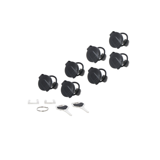Kit de 7 serrures SW-MOTECH pour Top case/valises TRAX