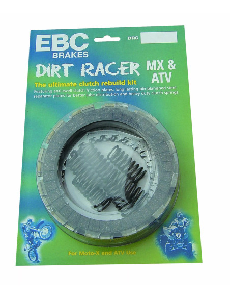 Kit disques d'embrayage garnis + disques lisses + ressorts EBC - HONDA Varadero 1000 XLV 2003-2011