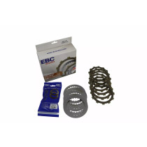 Kit disques d'embrayage garnis + disques lisses + ressorts EBC - HUSQVARNA 125 TC KTM 125 SX/EXC