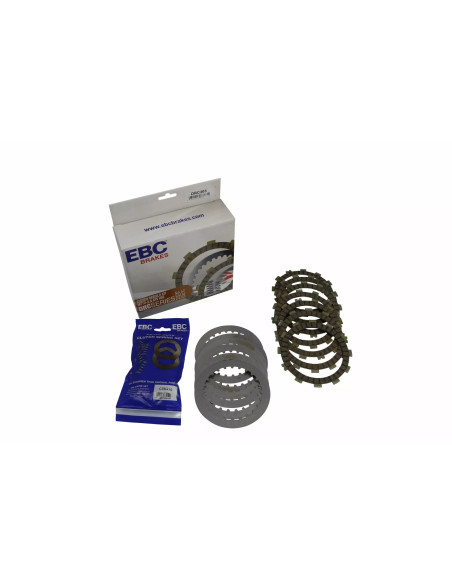 Kit disques d'embrayage garnis + disques lisses + ressorts EBC - HUSQVARNA 125 TC KTM 125 SX/EXC