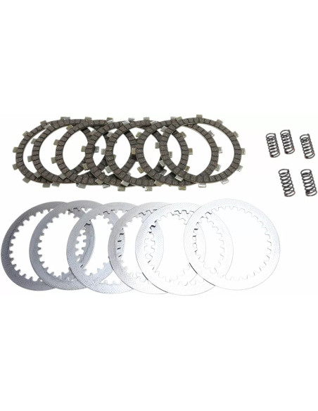 Kit disques d'embrayage garnis + disques lisses + ressorts EBC - HUSQVARNA 85 TC / KTM 85 SX