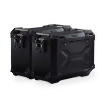 Valises latérales SW-MOTECH TRAX ADV 45 Litres avec support x2 SUZUKI V-Strom 1000/XT 2014-2019 Noir