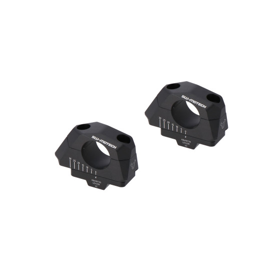 Réhausse de guidon Ø 32 mm SW-MOTECH 32 mm avec déport réglable 5 à 30 mm BMW S 100 XR - R 1200 GS - Adventure - Rallye - R 1..