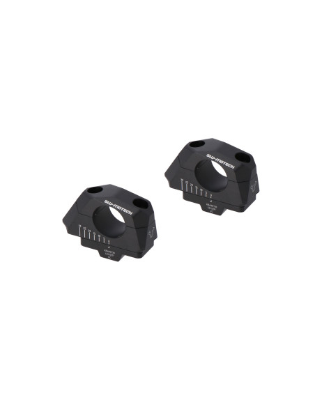 Réhausse de guidon Ø 32 mm SW-MOTECH 32 mm avec déport réglable 5 à 30 mm BMW S 100 XR - R 1200 GS - Adventure - Rallye - R 1..