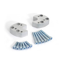 Réhausse de guidon Ø 22 mm SW-MOTECH 27 mm YAMAHA FJR 1300 2000-2005 Gris