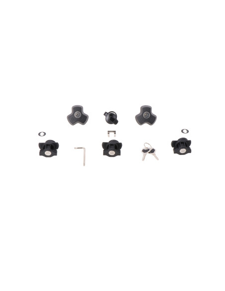 Kit de serrure SW-MOTECH DUSC x2 + 1 kit serrure TRAX + 2 antivols