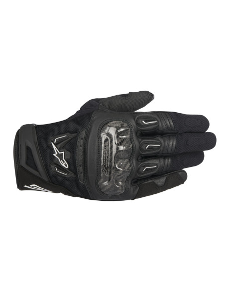 Gants moto racing SMX-2 Air Carbon v2 Alpinestars - Noir