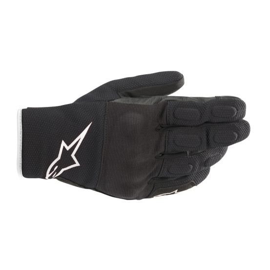 Gants moto route Alpinestars S MAX Drystar - Noir Blanc