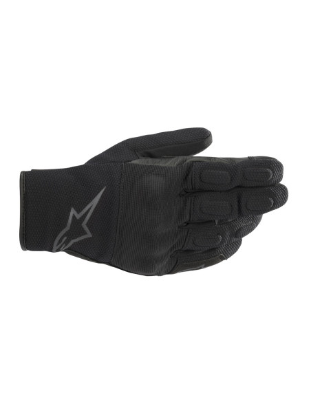 Gants moto route Alpinestars S MAX Drystar - Noir Gris