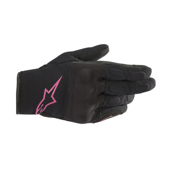 Gants moto route Femme Alpinestars Stella S MAX Drystar - Noir Rose
