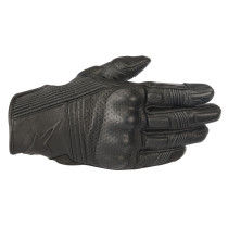 Gants moto route Mustang v2 - Noir