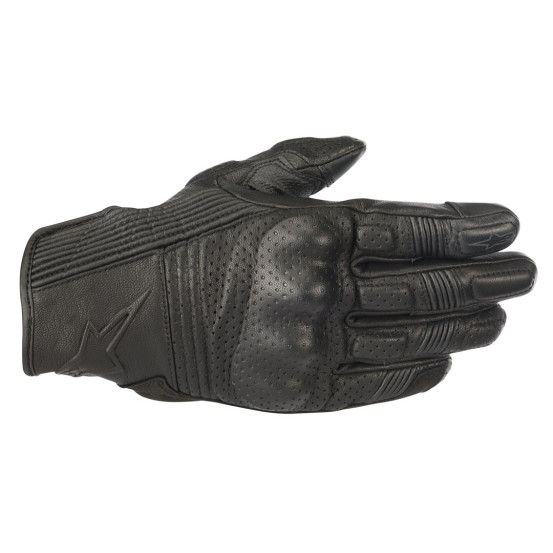 Gants moto route Mustang v2 - Noir