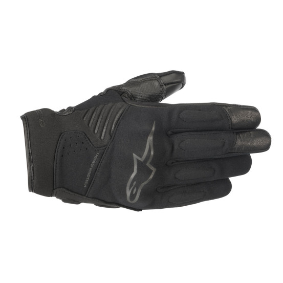 Gants moto route Faster Alpinestars - Noir