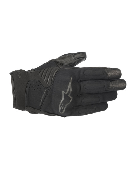 Gants moto route Faster Alpinestars - Noir