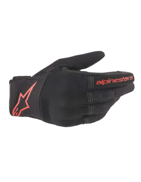 Gants moto route Alpinestars Copper - Noir Rouge