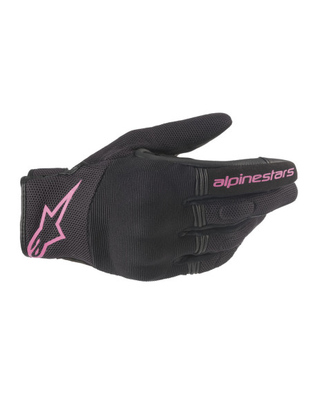 Gants moto route Femme Alpinestars Stella Copper - Noir Rose