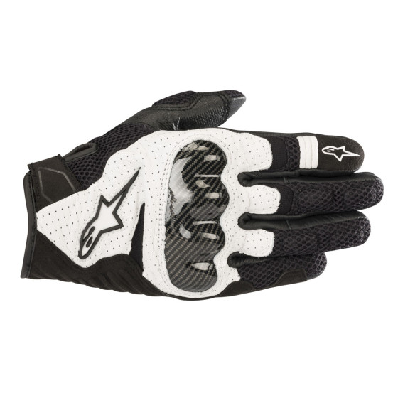 Gants moto route SMX-1 Air v2 Alpinestars - Noir Blanc