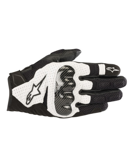Gants moto route SMX-1 Air v2 Alpinestars - Noir Blanc