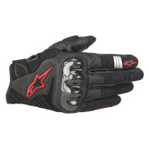 Gants moto route SMX-1 Air v2 Alpinestars - Noir Rouge