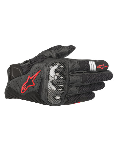 Gants moto route SMX-1 Air v2 Alpinestars - Noir Rouge