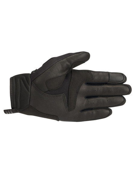 Gants moto route Atom Alpinestars - Noir Blanc