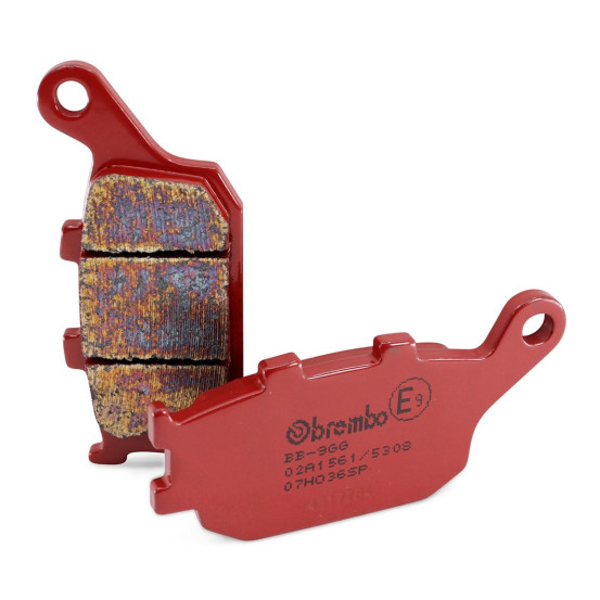 Plaquette de frein arrière BREMBO 07HO36SP métal fritté Route