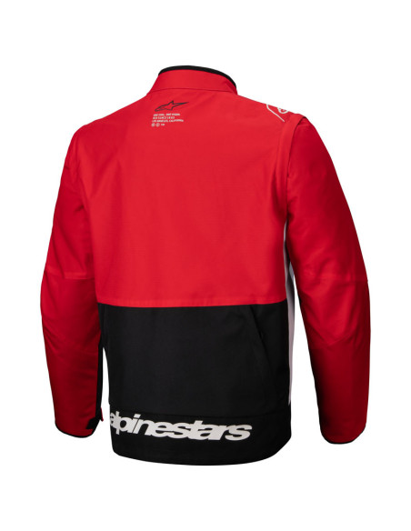 Veste enduro Alpinestars Pro-Dura - Noir Rouge Blanc