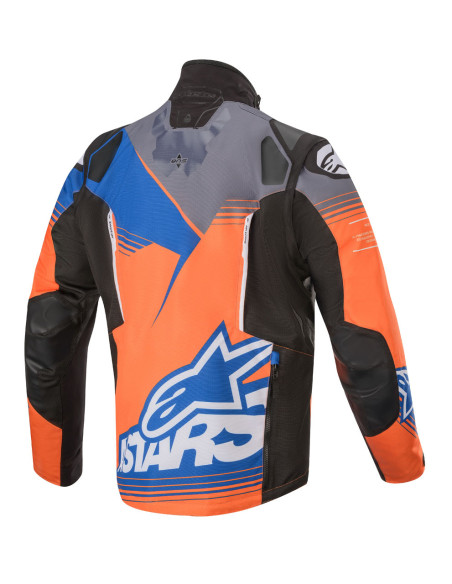 Veste enduro Alpinestars Venture R - Orange Gris Bleu