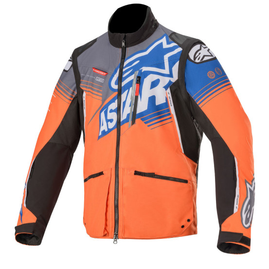 Veste enduro Alpinestars Venture R - Orange Gris Bleu