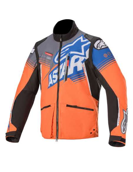 Veste enduro Alpinestars Venture R - Orange Gris Bleu