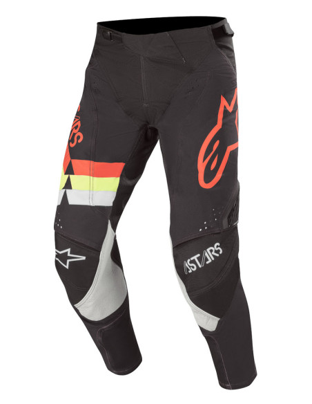 Pantalon cross Alpinestars 2020 Techstar Venom - Noir Rouge Jaune Fluo