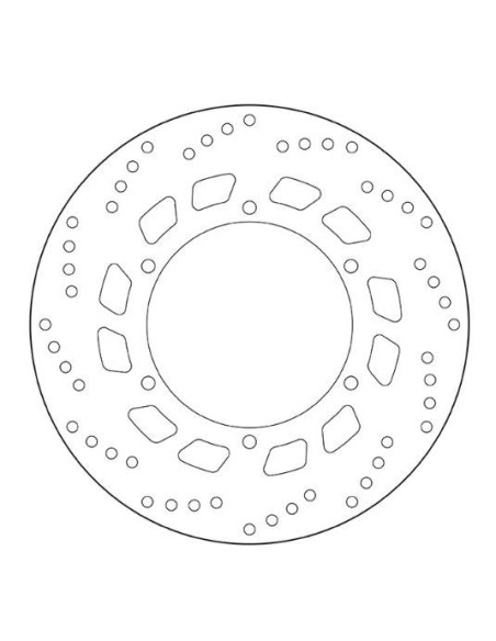 Disque De Frein Avant BREMBO Serie Oro Rond Fixe YAMAHA