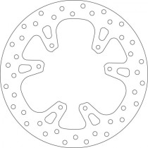 Disque De Frein Avant BREMBO Serie Oro Rond Fixe  HM HONDA