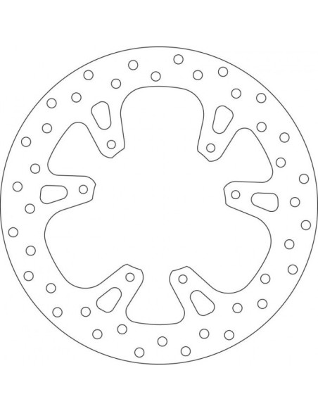 Disque De Frein Avant BREMBO Serie Oro Rond Fixe  HM HONDA