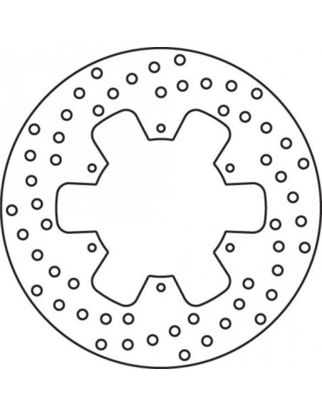 Disque De Frein BREMBO Serie Oro Rond Fixe YAMAHA 600 TT R 1997-2004