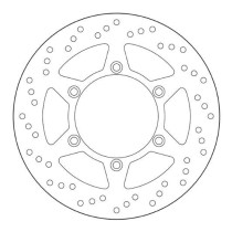 Disque De Frein BREMBO Serie Oro Rond Fixe SUZUKI 650 DR 2