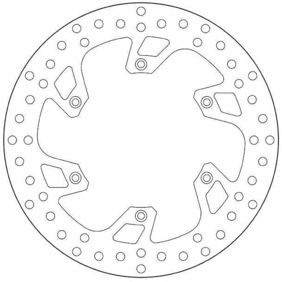 Disque De Frein Avant BREMBO Serie Oro Rond Fixe KTM HUSABERG HUSQVARNA