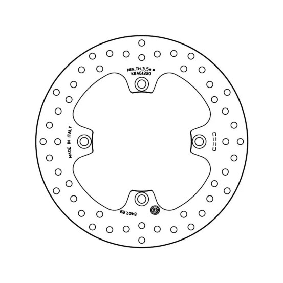 Disque De Frein Arrière BREMBO Serie Oro Rond Fixe BETA