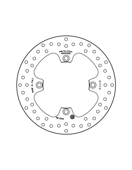 Disque De Frein Arrière BREMBO Serie Oro Rond Fixe BETA