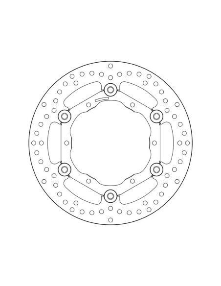 Disque De Frein Avant BREMBO Serie Oro Rond Flottant SUZUKI