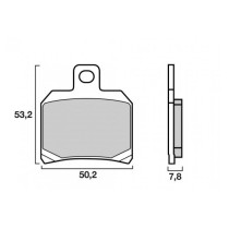 Plaquette de frein BREMBO 07004 organique Scooter 2